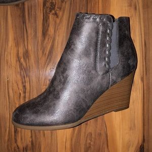 Brand New Grey Booties